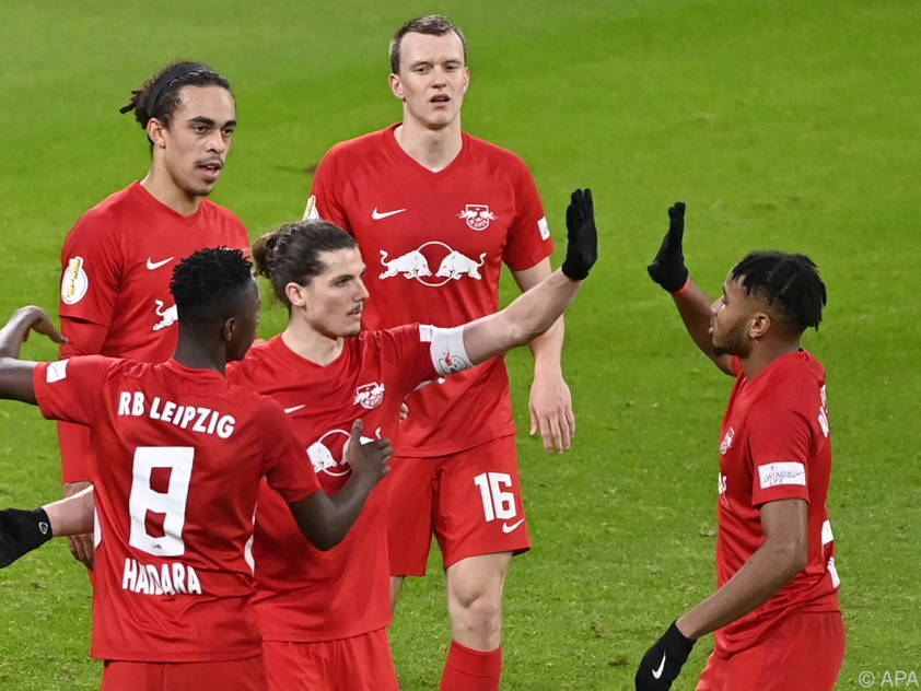 Sabitzer erzielte bei Leipzigs 3:0-Sieg gegen die Hertha das Führungstor
