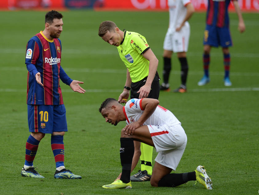 Messi mit Tor und Assist bei Barca-Sieg in Sevilla Messi mit Tor und Assist bei Barca-Sieg in Sevilla