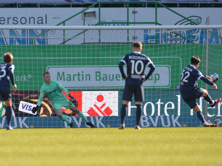 Robert Žulj verwertete den Elfer zum 2:1-Sieg von Bochum in Fürth