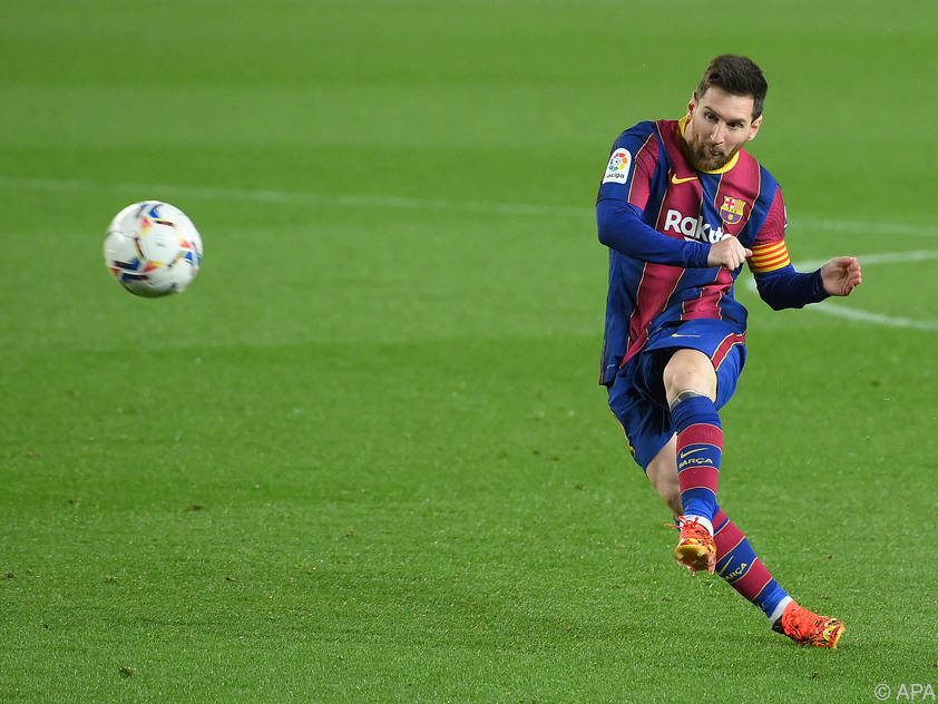 Messi traf bei seinem Rekordspiel für Barcelona
