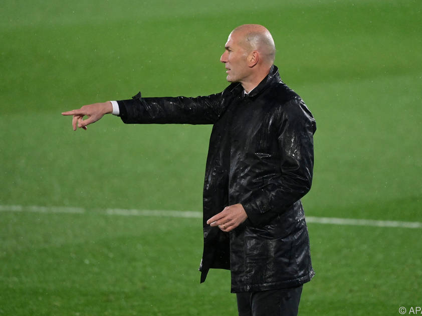 Real-Trainer Zinédine Zidane will seinem Team den Weg zum Titel weisen