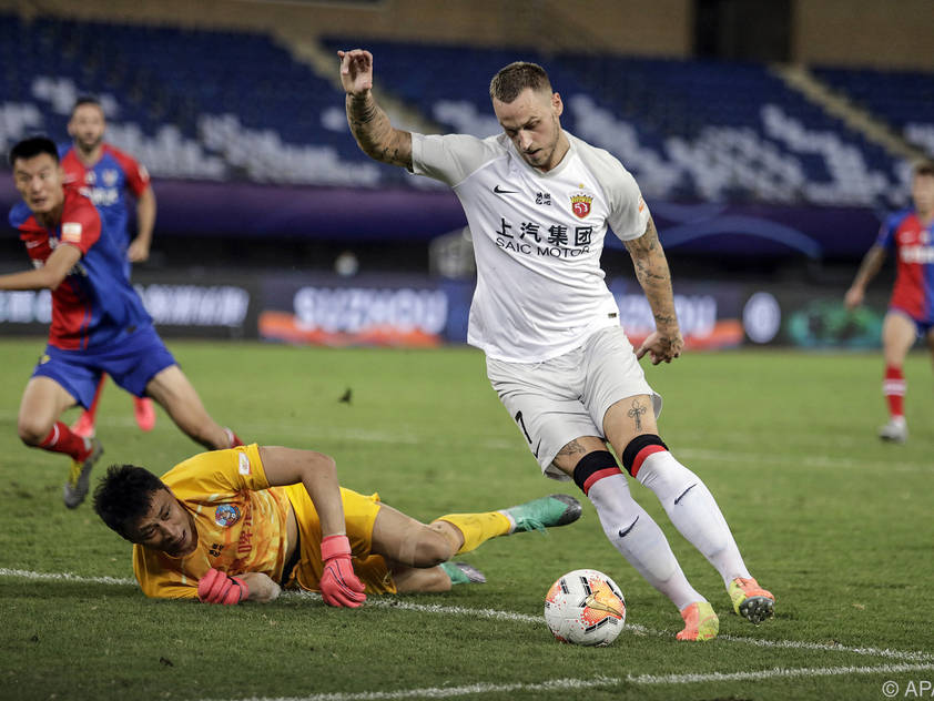 Arnautovic war zum Super-League-Start in Schusslaune Arnautovic war zum Super-League-Start in Schusslaune