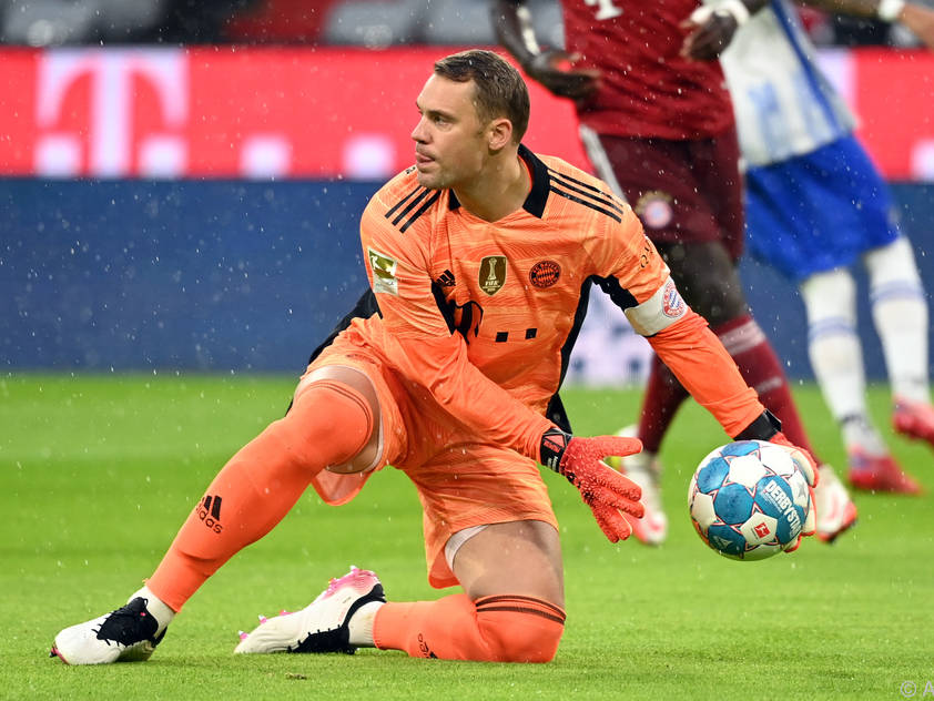 Manuel Neuer ließ zum 205. Mal in der Bundesliga keinen Ball passieren Manuel Neuer ließ zum 205. Mal in der Bundesliga keinen Ball passieren