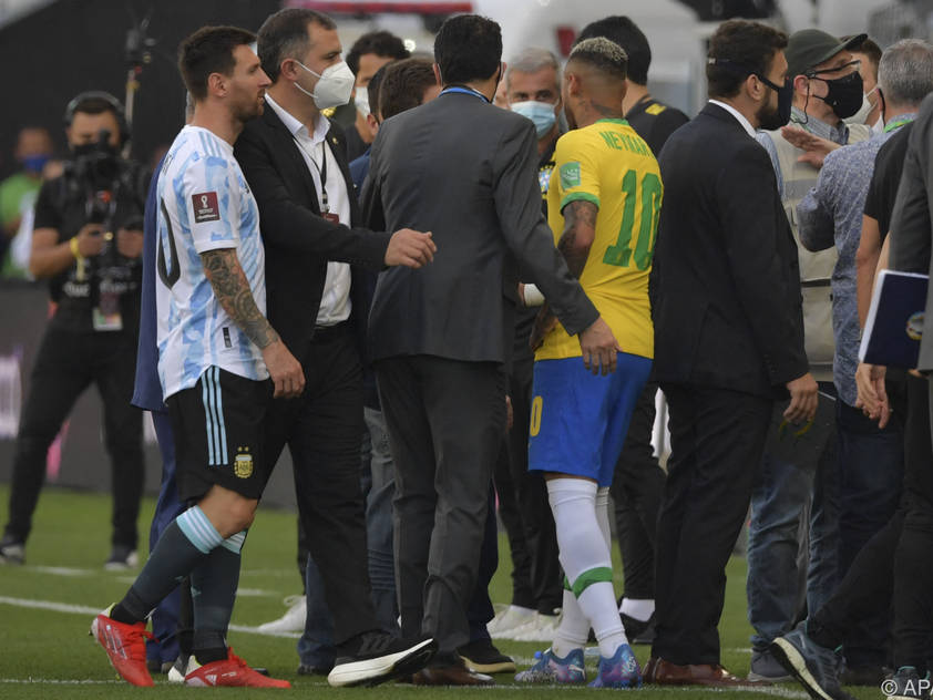 Für Messi und Neymar wurde es nur ein kurzer Abend