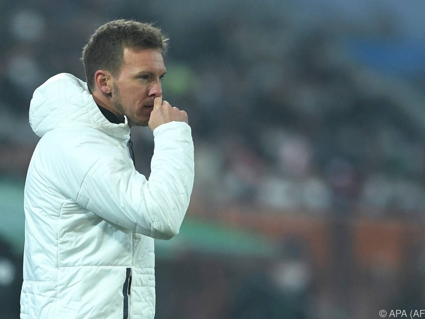 Bayern-Coach Nagelsmann war mit der Leistung seines Teams nicht einverstanden