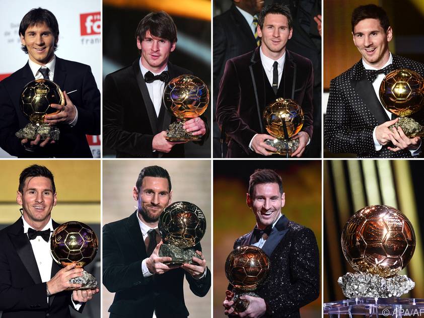 Von 2009 bis 2021: Messi und der Ballon d'Or