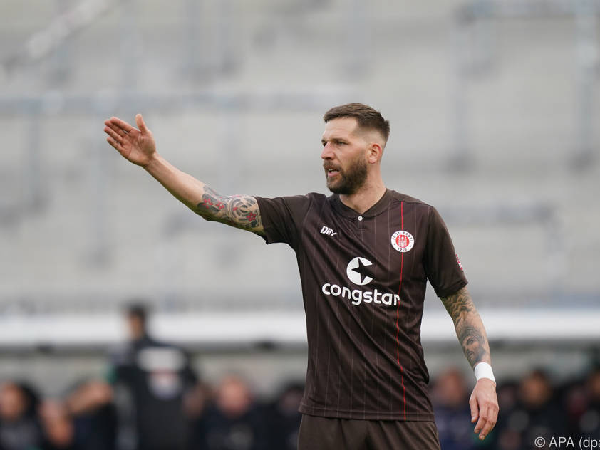 Guido Burgstaller soll St. Pauli den Weg ins Cup-Viertelfinale weisen