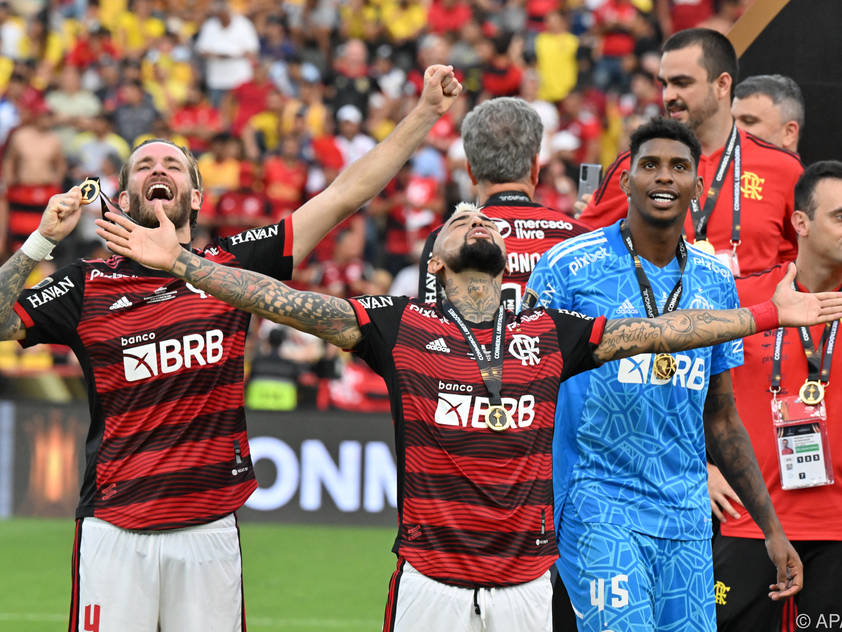 Flamengo bejubelt den Sieg in der Copa Libertadores