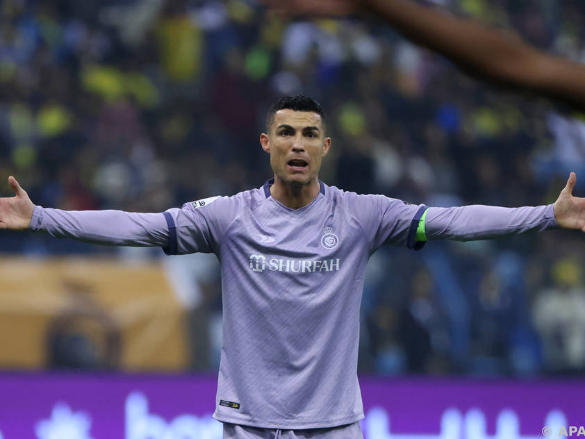 Ronaldo wartet weiter auf sein erstes Tor in Arabien