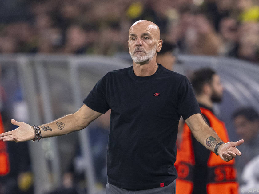 Milan-Coach Pioli hofft auf einen Sieg gegen Juventus