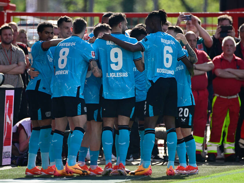 Leverkusen darf wohl bald den ersten Meistertitel feiern