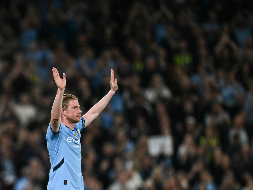 De Bruyne verabschiedet sich von den Heimfans mit einem Sieg De Bruyne verabschiedet sich von den Heimfans mit einem Sieg