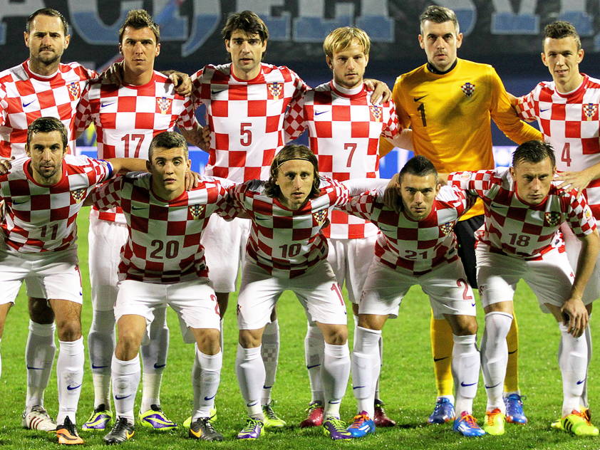 Die Kroaten freuen sich auf den WM-Auftakt gegen Brasilien