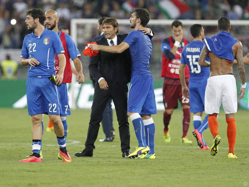 Perfekter Einstand für Italiens Teamchef Antonio Conte