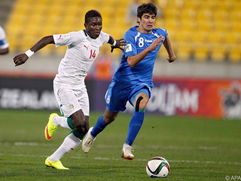 Die Usbeken verloren gegen Senegal 0:1