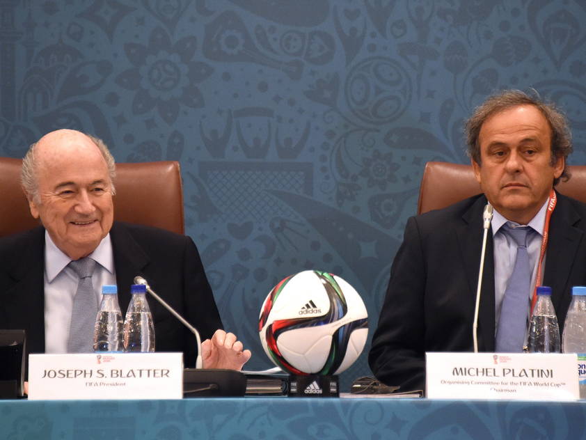 Michel Platini will Joseph Blatter als FIFA-Boss beerben