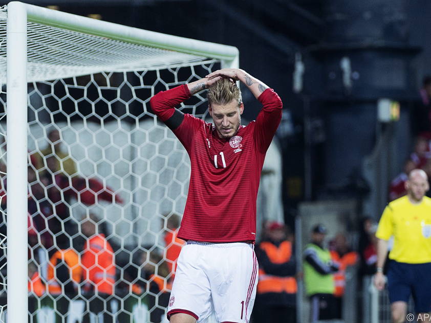 Dänemark kam gegen Albanien nicht über ein 0:0 hinaus