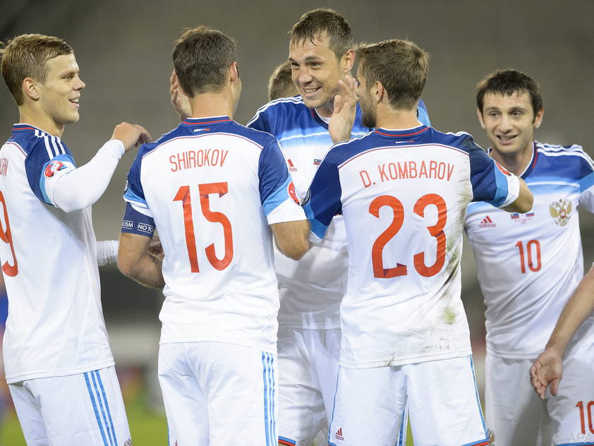 Die Russen siegten in Liechtenstein mit 7:0