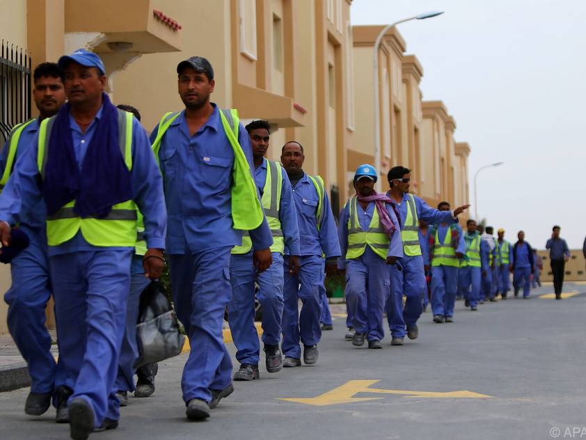 Immer wieder passieren Arbeitsunfälle in Katar, teils tödliche