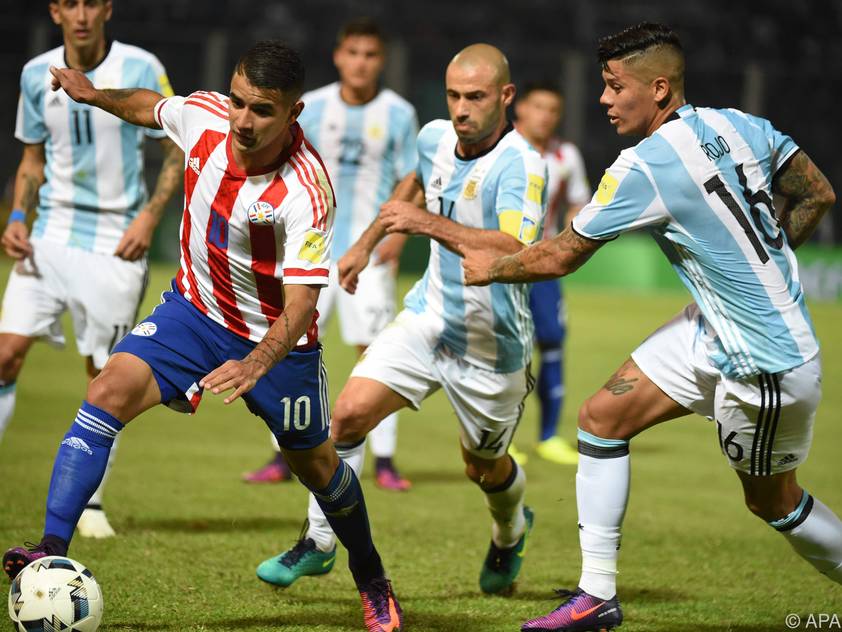 Paraguay setzte sich knapp mit 1:0 durch