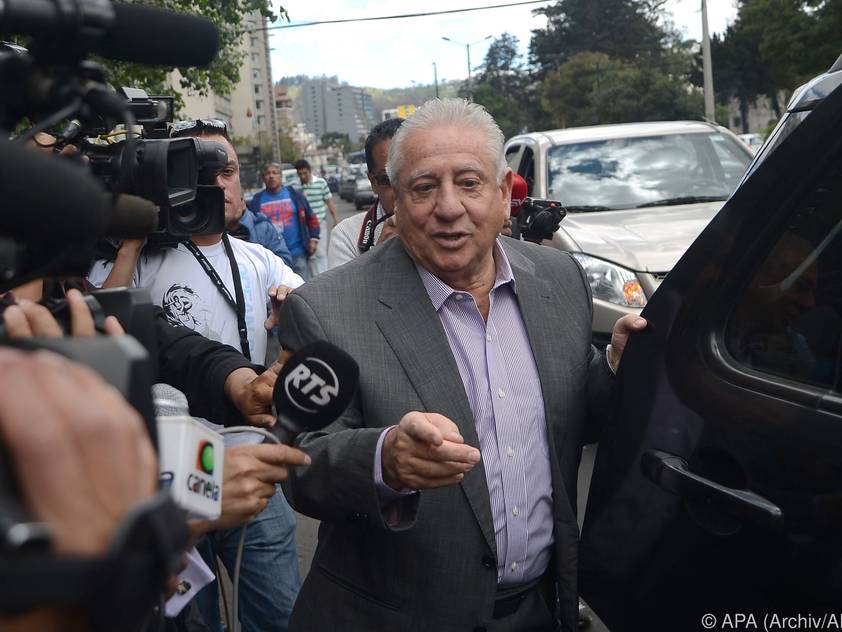 Luis Chiriboga wurde im Zuge des FIFA-Korruptionsskandals verurteilt