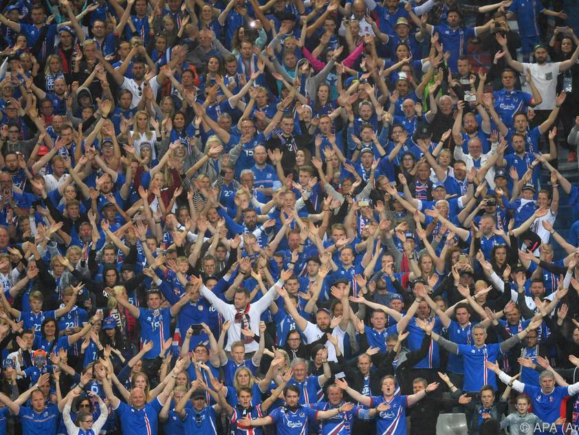 Isländer begeisterten bei der EM in Frankreich