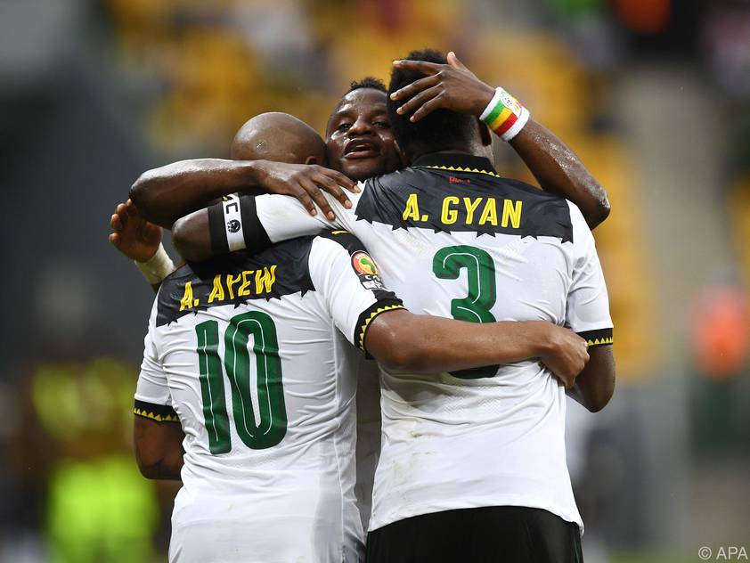 Ghana setzte sich in Gabun gegen Uganda mit 1:0 durch