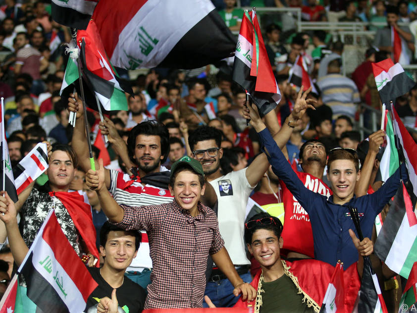 Fans freuten sich auch über 1:0-Heimsieg gegen Jordanien
