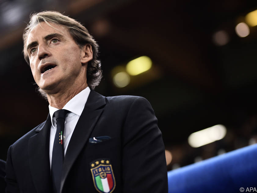 Italiens Teamchef Roberto Mancini ist bereits angezählt
