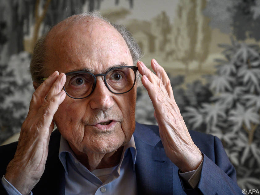 Der Schweizer Sepp Blatter Der Schweizer Sepp Blatter