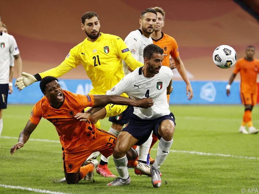 Trotz der knappen Niederlage, waren die Niederlande Italien klar unterlegen