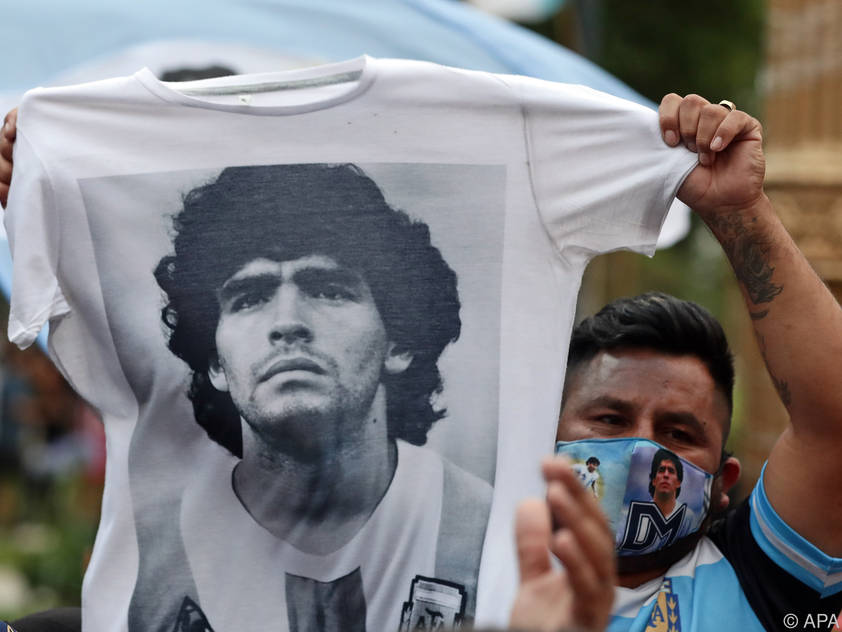 Argentinien und die Welt trauern um Fußball-Ikone Diego Maradona