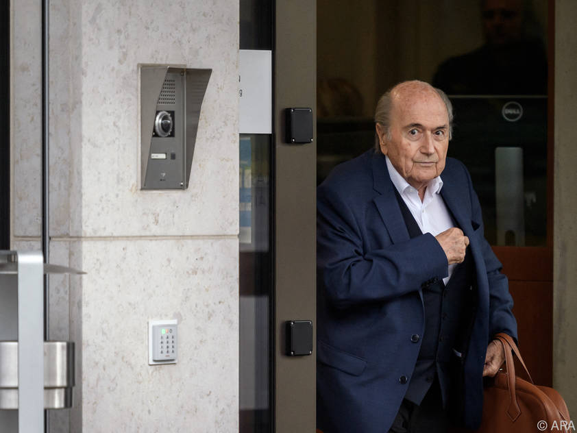 Archivbild von Ex-FIFA-Präsident Sepp Blatter aus dem Vorjahr Archivbild von Ex-FIFA-Präsident Sepp Blatter aus dem Vorjahr