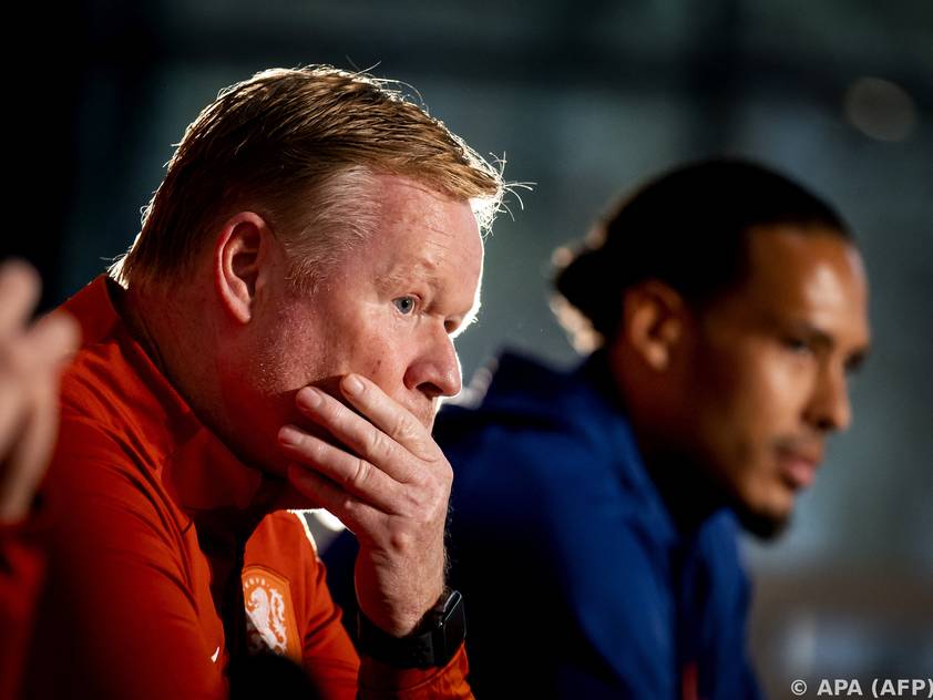 Oranje-Teamchef Koeman bangt um direkte EM-Qualifikation