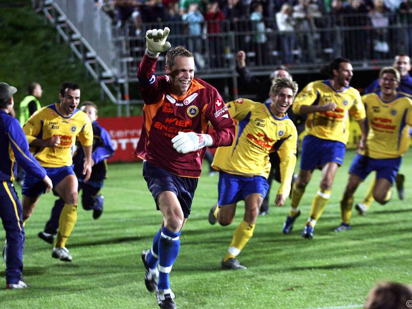 Die Vienna überraschte Rapid 2006 im ÖFB-Cup