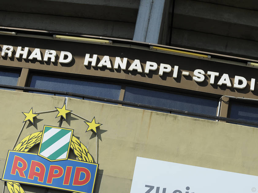 Das Hanappi-Stadion muss der neuen Arena weichen