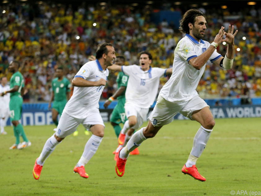 Georgios Samaras hat die Griechen in der sprichwörtlich letzten Sekunde ins Achtelfinale geschossen