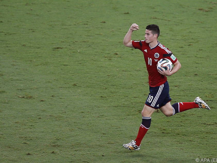 Der 22-Jährige James Rodríguez ist die Entdeckung der WM
