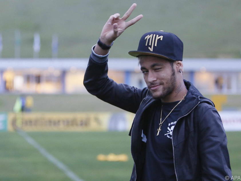 Neymar ist wieder auf den Beinen