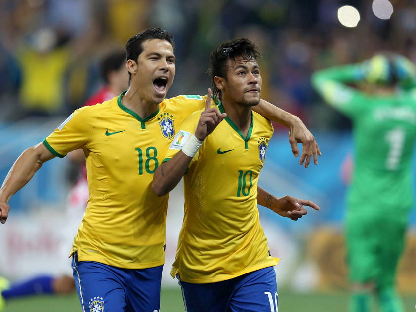Neymar steuerte zwei Tore bei