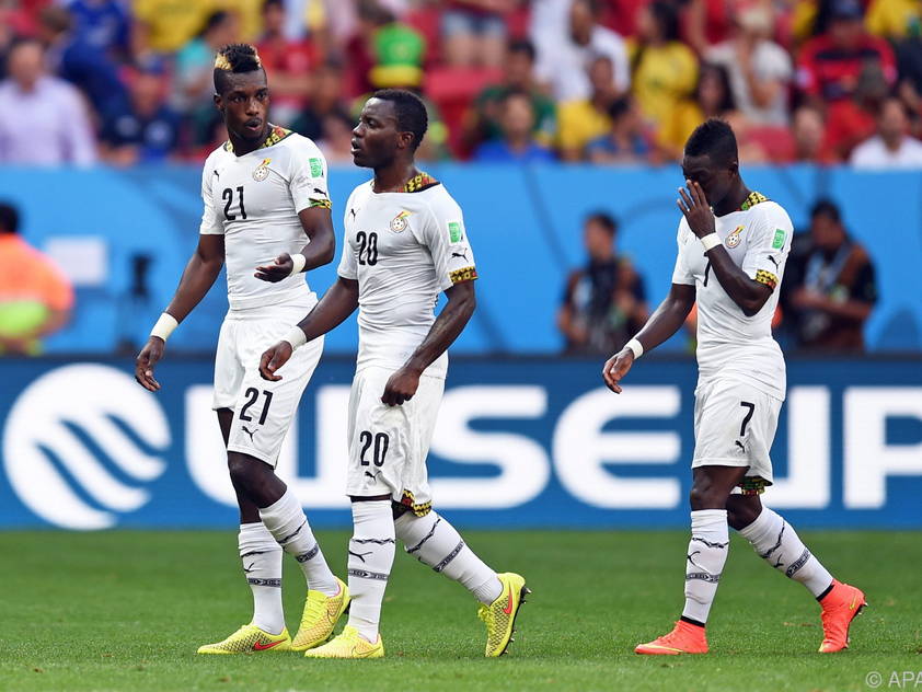 Am Ende blieb Ghana bei der WM sieglos