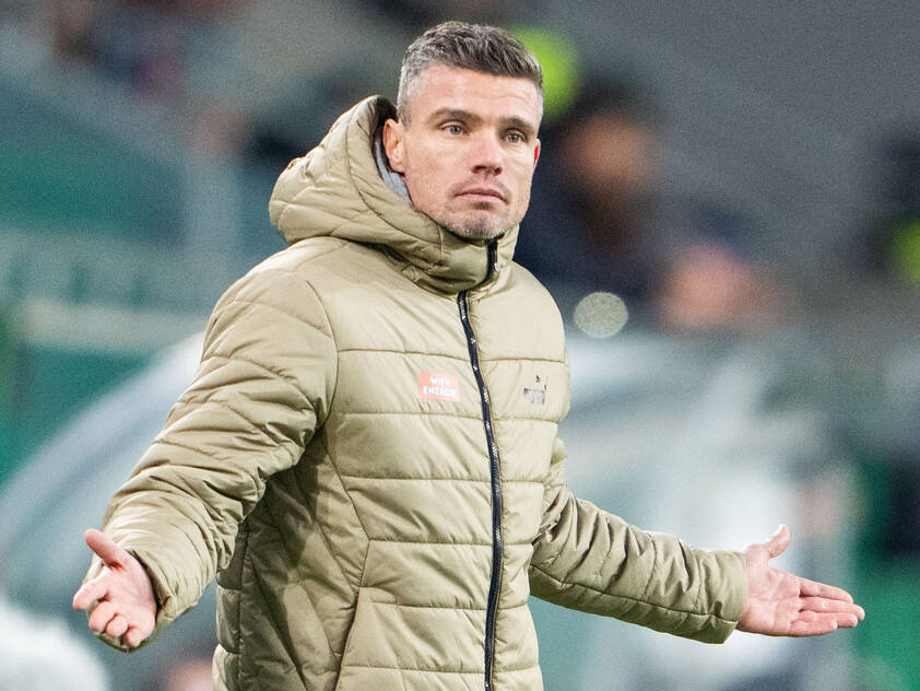 Rapid-Coach Klauß nach 1:1 gegen Shamrock verärgert