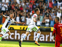 Deni Alar (m.) schoss Sturm Graz zum 1:0-Heimsieg gegen Salzburg