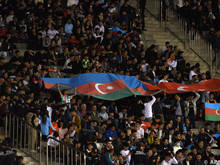 Das ÖFB-Team gastiert am Montag im Tofiq Bahramov Stadion in Baku