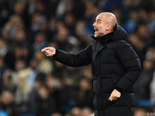 City-Coach Guardiola will gegen Crystal Palace drei Punkte
