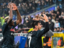 Napoli bejubelte Auswärtssieg gegen Sampdoria