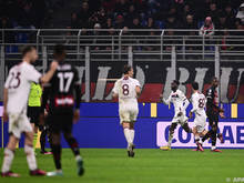 Salernitana jubelt in Mailand