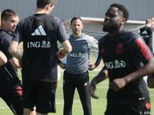 Domenico Tedesco hat bei Belgiens Stars das Kommando