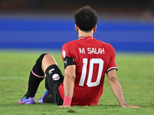 Salah dürfte sich am linken Oberschenkel verletzt haben
