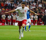 Robert Lewandowski will mit Polen zur EM in die Österreich-Gruppe